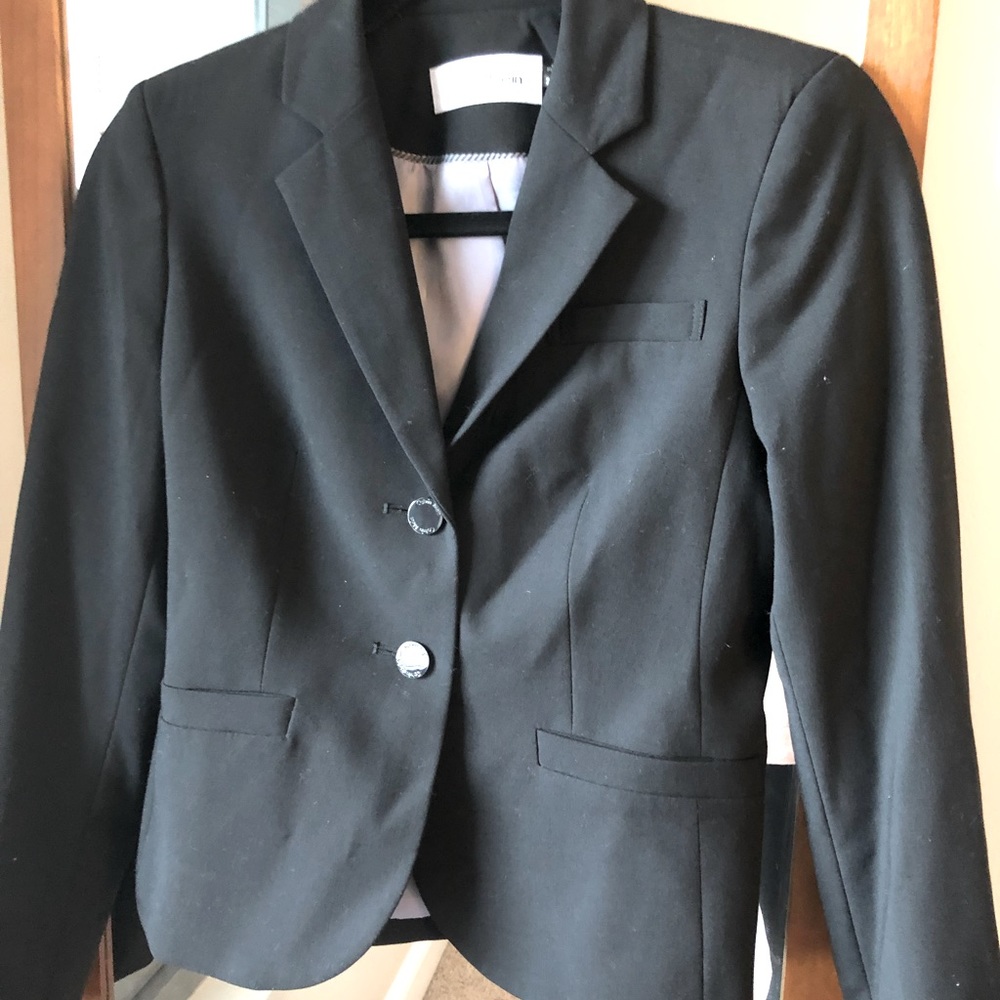 Calvin Klein 2P black blazer